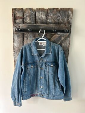 Men's Vintage Mickey & Co Classic Denim Jacket - Blue